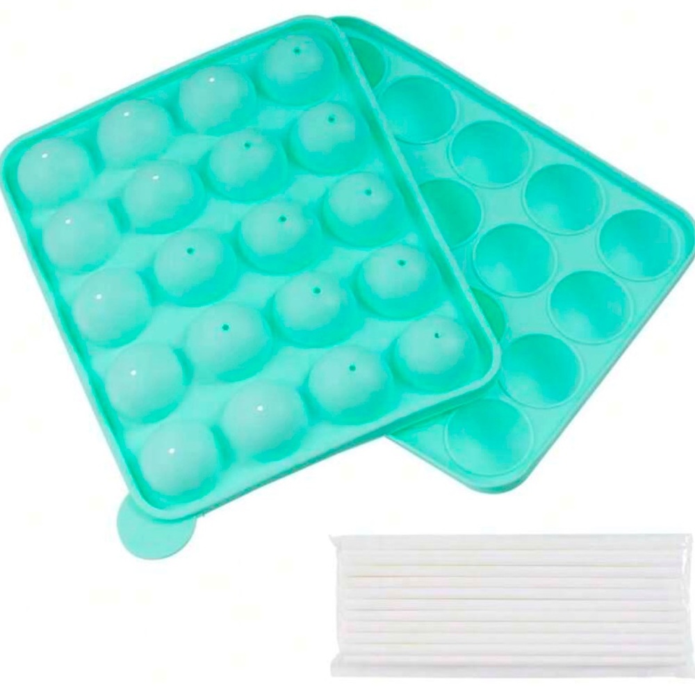 Silicone Cake Pop Mold 20-Cavity